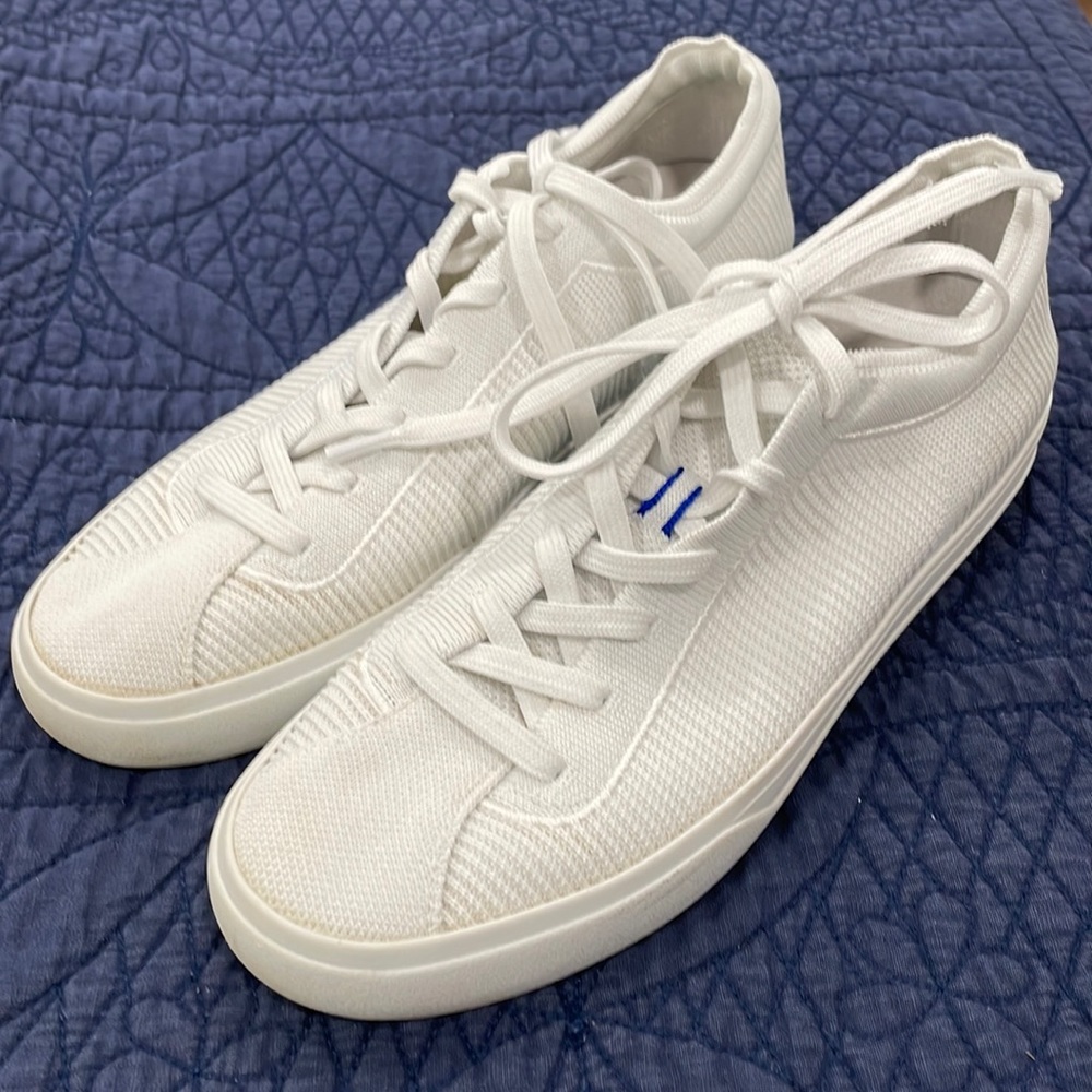 Bright White Rothy’s Lace Up Sneaker 9